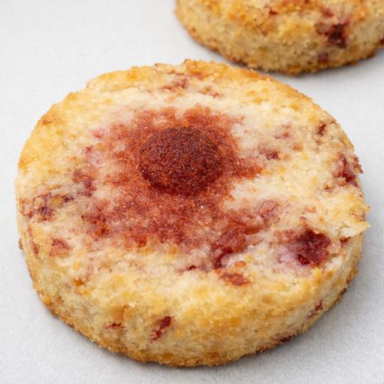 Keto Raspberry & Coconut Cookie