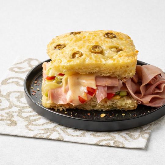 Double Cheese & Ham Sandwich