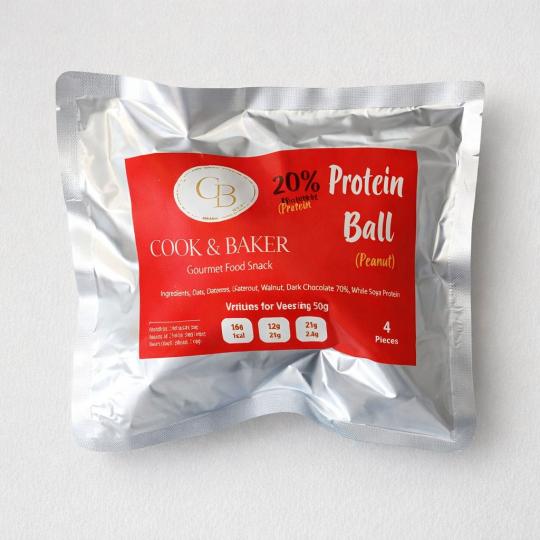 Peanut Protein Ball Pack 50Gr - 20% Protein