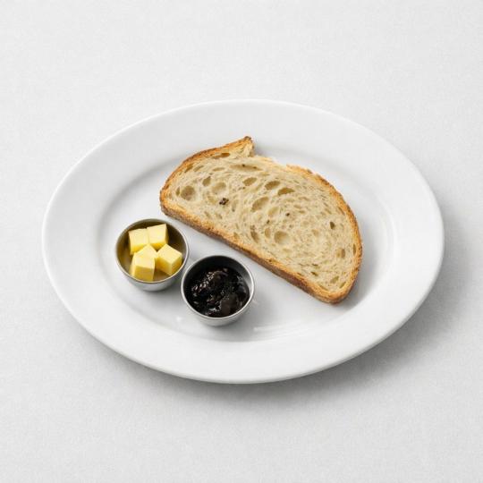 Toasted Sourdough W/ Condiment