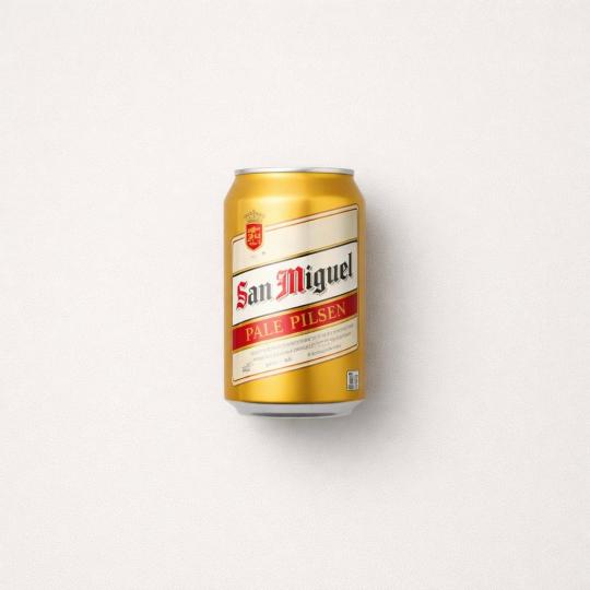 San Miguel Pilsener Beer Can