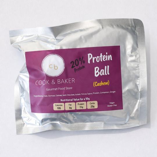 Cashew Protein Ball Pack 50Gr - 20% Protein
