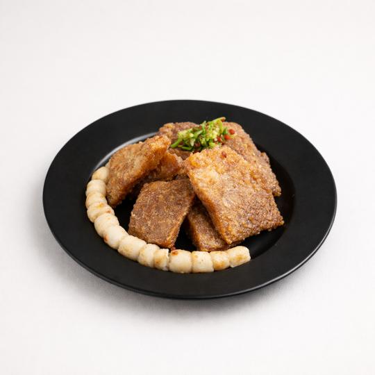 Crispy Salmon Skin