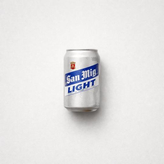 San Mig Light Beer Can