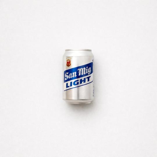 San Mig Light Beer Can