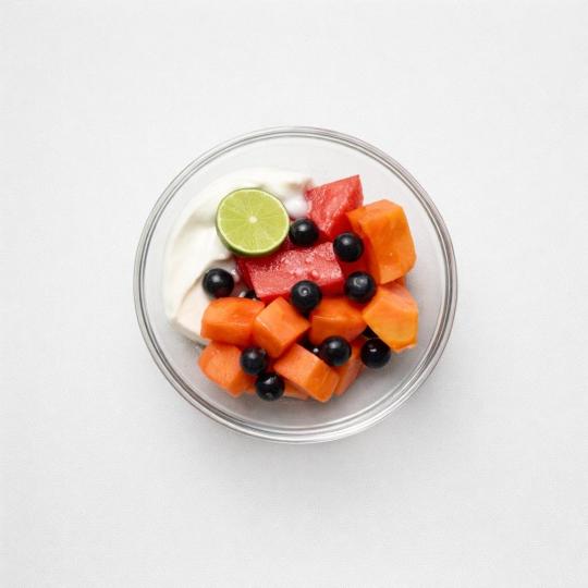 Kids Fruit Bowl with Yogurt