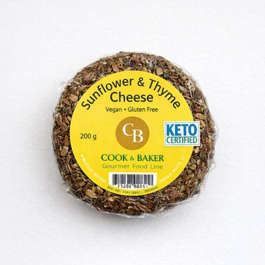 Vegan Sunflower And Thyme Cheese -200 G