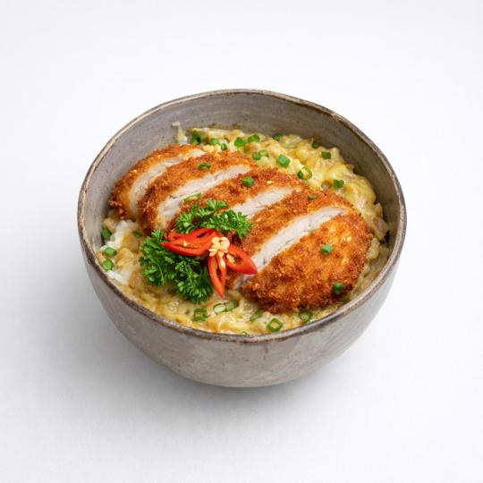 Chicken Cutlet Rice Bowl