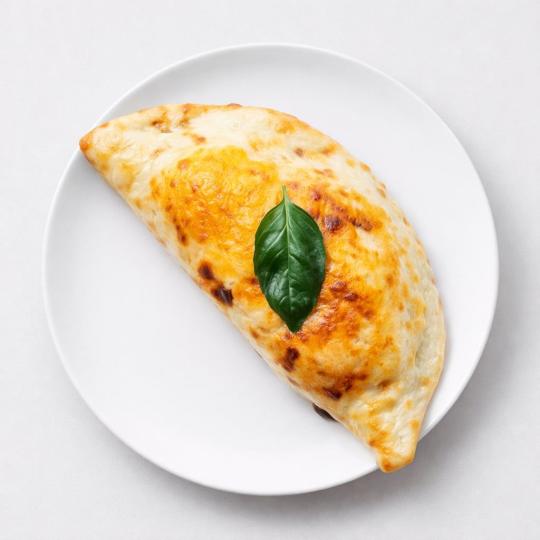 Ham and Mushroom Calzone
