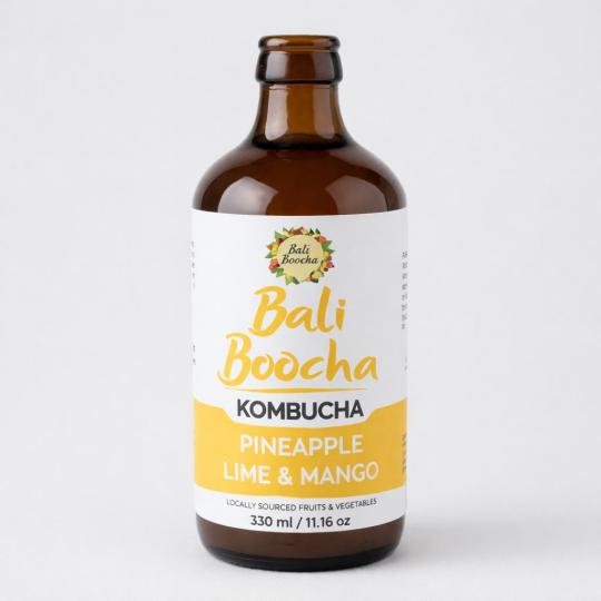 Kombucha Pineapple, Lime & Mango 330 Ml