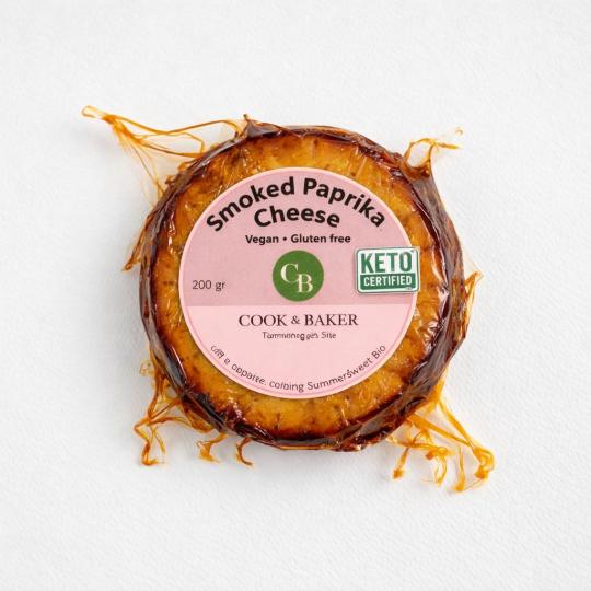 Vegan Gluten Free Smoked Paprika Cheese - 200 G