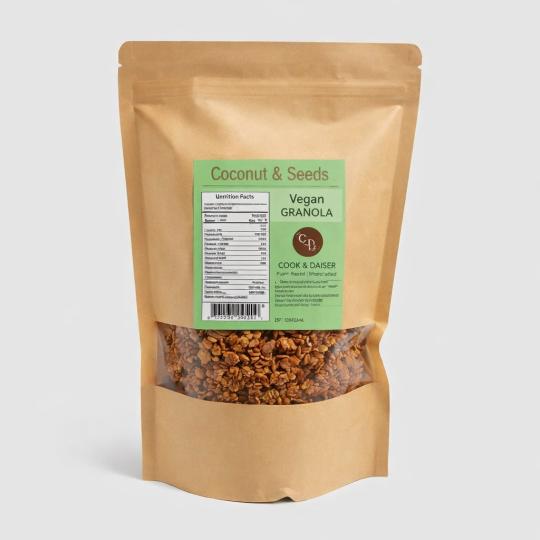 Pack Vegan Coco & Seed Granola 400 Gr