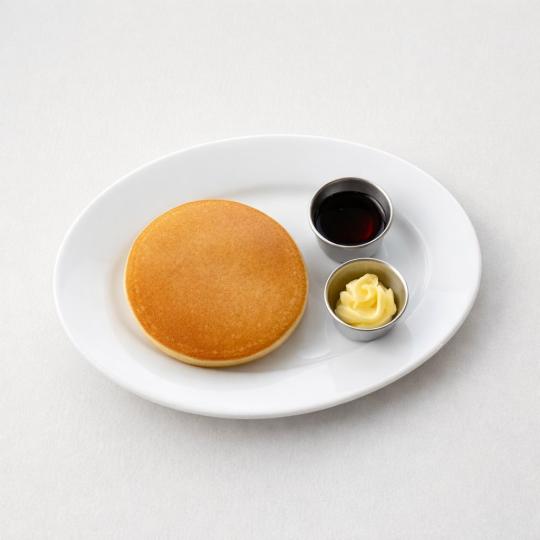 Pancakes w/ Butter & Maple Syrup
