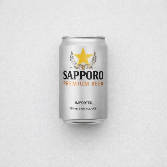 Sapporo Beer Can