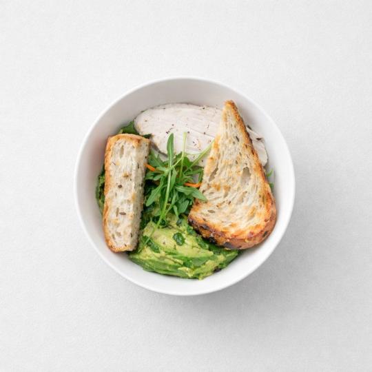 Poached Chicken And Avocado Salad