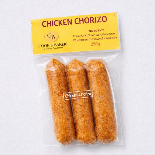Frozen Chicken Chorizo Sausages 250G