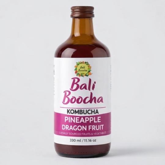 Kombucha Pineapple & Dragon Fruit 330Ml